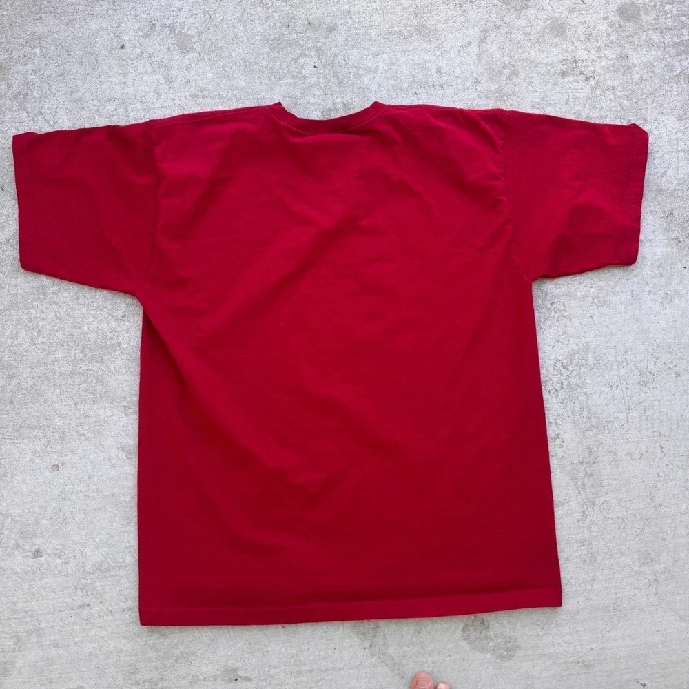RARE Patagonia Beneficial Ts Vintage Surf 1999 Dragon Graphic Shirt Red XL USA